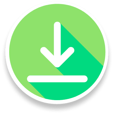 icons showing dowloads