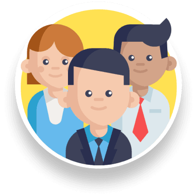 icons showing group of users